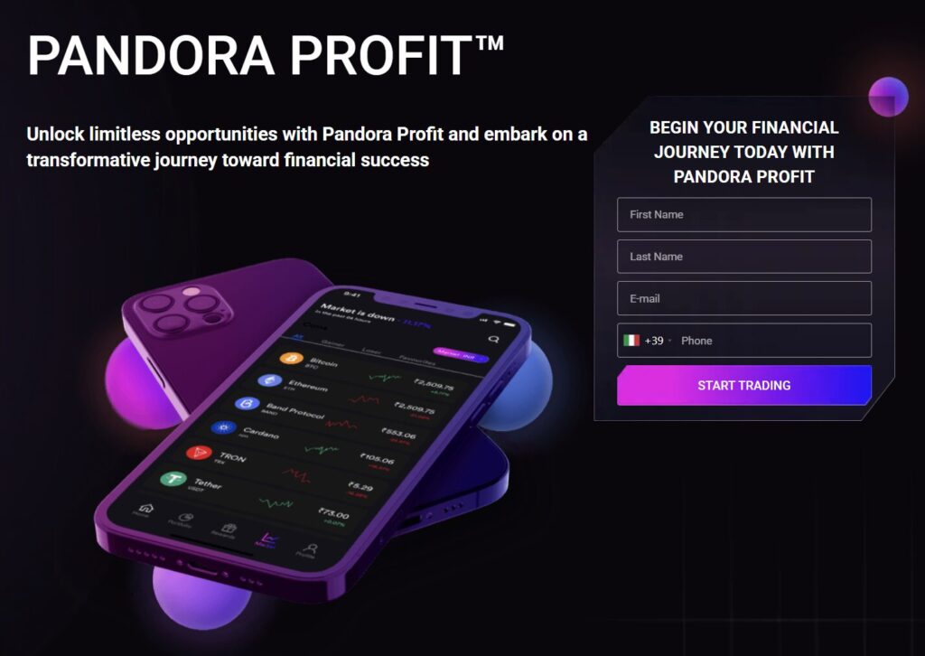 Pandora Profit trading bot